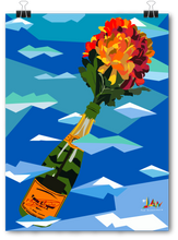 Load image into Gallery viewer, Champagne Flowers No. 1