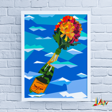 Load image into Gallery viewer, Champagne Flowers No. 1