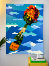 Load image into Gallery viewer, Champagne Flowers No. 1