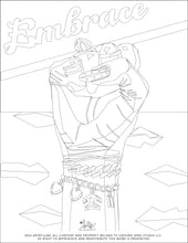 Load image into Gallery viewer, Embrace Coloring Sheet